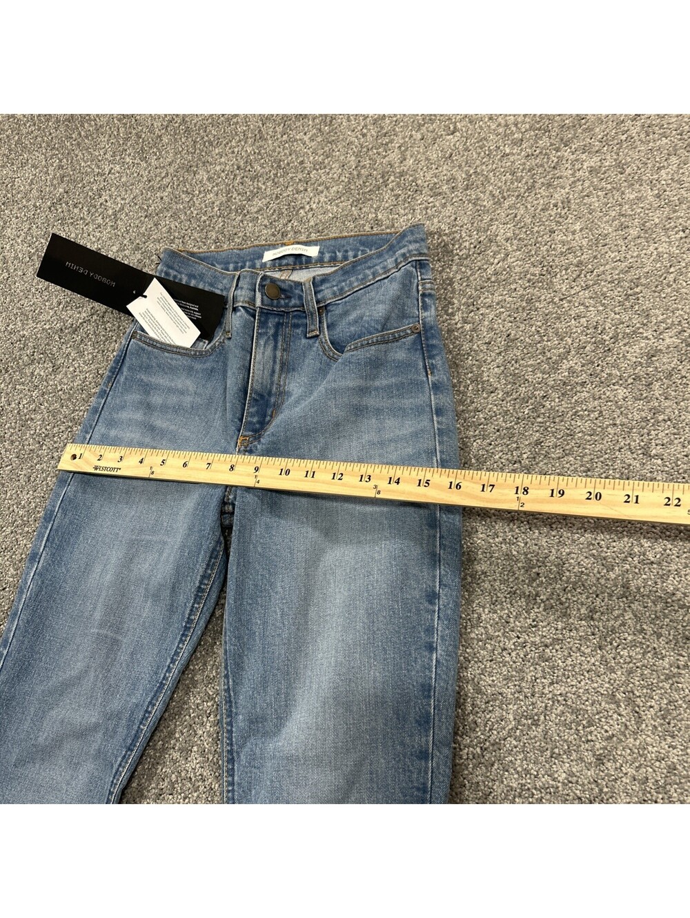 Nobody’s Denim Blue Jeans Classic Women’s Slim Fit High Rise Size 24 - Picture 5 of 10